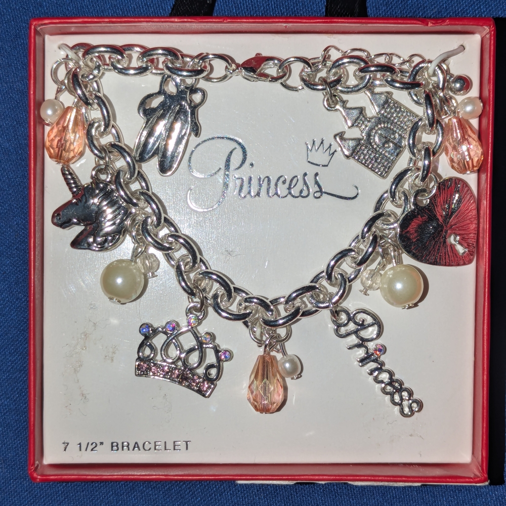 Prince Silver Charm Bracelet